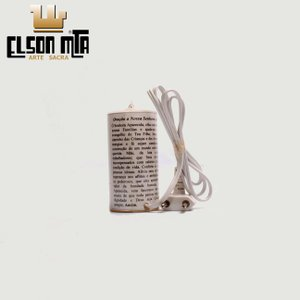 Vela Elétrica Bivolt Aparecida 05x05 cm