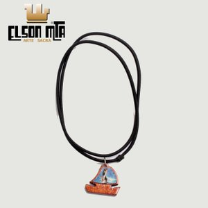 Gargantilha Barco Navegantes 17 cm Diâmet...