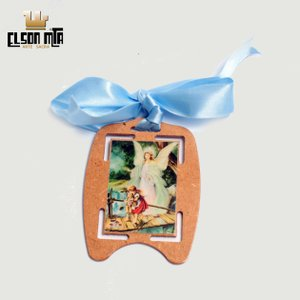 Medalha Berço Masculina Sorriso 10x7,5 c ...