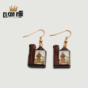 Brinco Anzol São Francisco 2x1,5 cm Acaba...