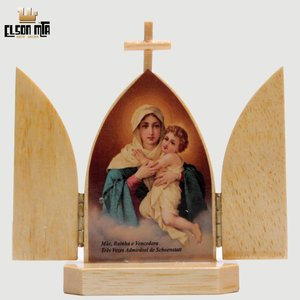 Peregrina MTA com Portas 10x6,5 cm Madeir...