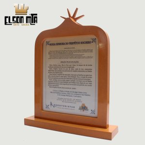 Peregrina Perpétuo Socorro com Vidros 40x...