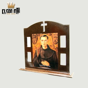 Igreja Frei Galvão 10x11 cm MDF Acabamen ...