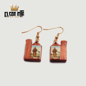 Brinco Anzol São Francisco 2x1,5 cm Acaba...