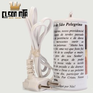Vela Elétrica Bivolt São Pelegrino 14x05 cm