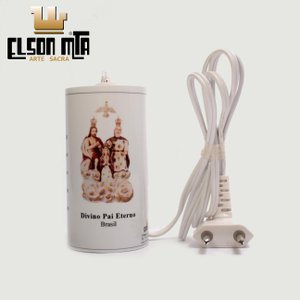 Vela Elétrica Bivolt Pai Eterno 10x05 cm