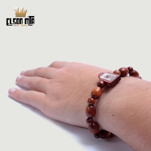 Pulseira Dezena Pai Eterno 6 cm Diâmetro ...