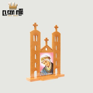 Santuário Salette 12x08 cm MDF Acabamento...