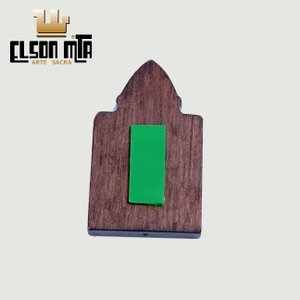 Adesivo Fátima para Carro 5x3 cm Madeira ...