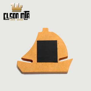 Magneto Barco Navegantes 5x6 cm MDF Acaba...