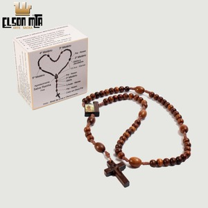 Terço São Francisco com Porta-Terço Madei...