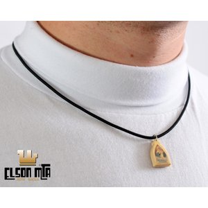 Gargantilha Peregrina MTA 17 cm Acabament...