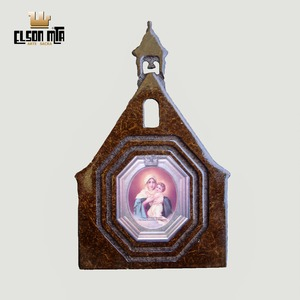Magneto Santuário 10x6,5 cm MDF Acabamen ...