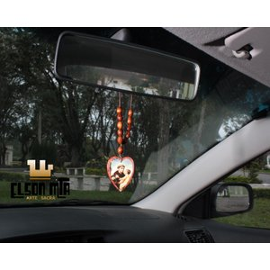 Dezena Retrovisor Santo Antônio 18 cm Mad...