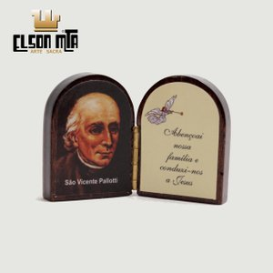 Oratório Pallotti 04x06 cm Madeira Acaba ...