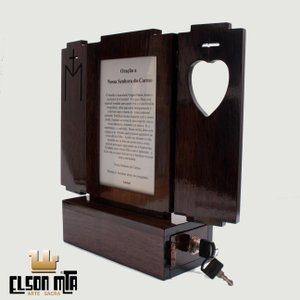 Peregrina Carmo com Portas, Vidros e Cof ...