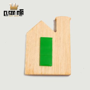 Adesivo São Francisco 5x3,5 cm Madeira Ac...