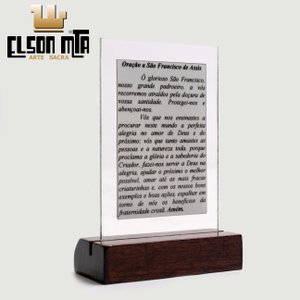 Pedestal São Francisco 10x6,5 cm Acabame ...