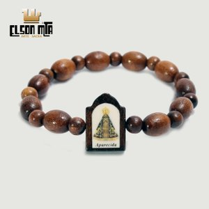Pulseira Dezena Aparecida 6 cm Diâmetro  ...