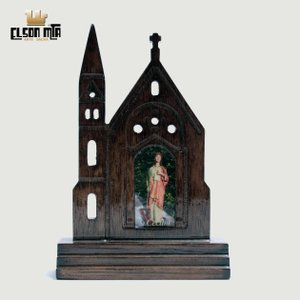 Peregrina Santa Cecília 11,5x7,5 cm Made ...