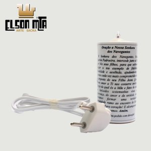Vela Elétrica Bivolt Navegantes 10x05 cm