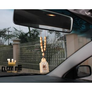 Dezena Retrovisor Pai Eterno 18 cm Madei ...