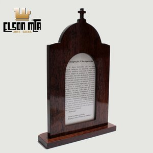 Peregrina Aparecida com Vidros 35,5x23 c ...