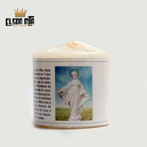 Vela Nossa Senhora do Sorriso com Oração ...