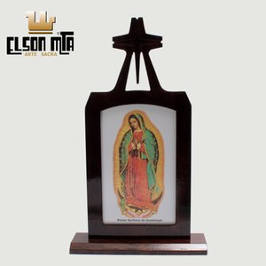 Santuário Guadalupe com Vidros 38x22 cm M...