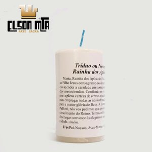 Vela Rainha dos Apóstolos com Oração 10x5...