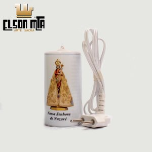 Vela Elétrica Bivolt 07x05 cm PERSONALIZÁVEL