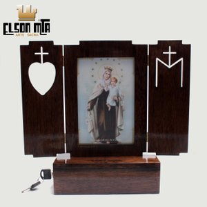 Peregrina Carmo com Portas, Vidros e Cof ...