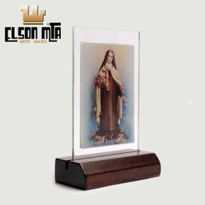 Pedestal Santa Terezinha 10x6,5 cm Acaba ...