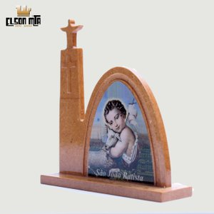 Peregrina São João Batista 12x11 cm MDF  ...