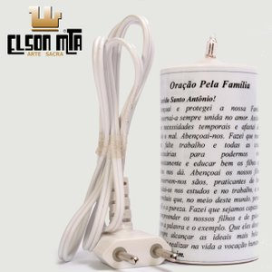 Vela Elétrica Bivolt Santo Antônio 14x05 cm
