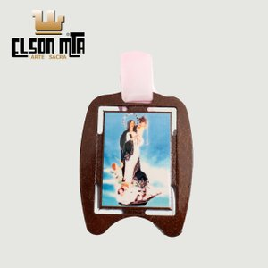 Medalha Berço Feminina Navegantes 10x7,5 ...