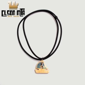 Gargantilha Barco Navegantes 17 cm Diâmet...