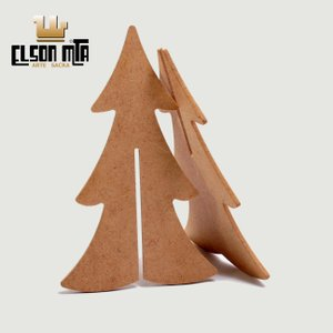 Pinheiro de Montar 2 Peças 16x9 cm MDF