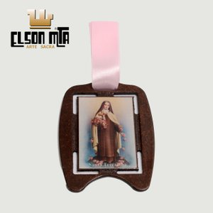 Medalha Berço Feminina Santa Terezinha 10...