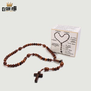 Terço Fátima com Porta-Terço Madeira Aca ...