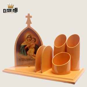 Porta Canetas Giratório 18x24 cm MDF Acab...