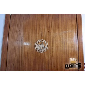 Guirlanda Santuário Pulseira 15x15 cm MDF...