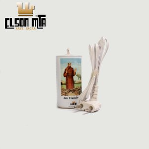 Vela Elétrica Bivolt São Francisco 05x05 cm
