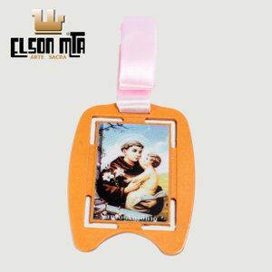 Medalha Berço Feminina Santo Antônio 10x7...