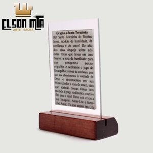 Pedestal Santa Terezinha 10x6,5 cm Acaba ...