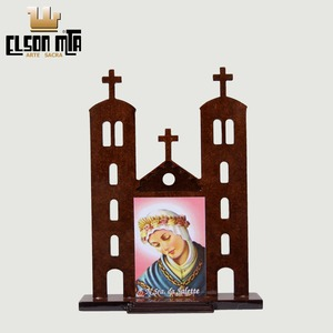 Santuário Salette 18x12 cm MDF Acabament ...