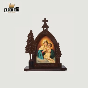 Peregrina MEU Dia 18 13x9,5 cm MDF Acaba ...