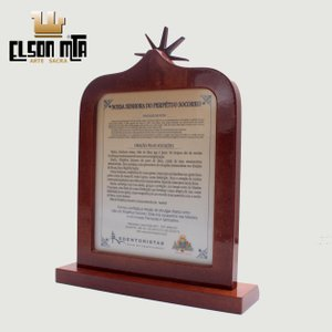 Peregrina Perpétuo Socorro com Vidros 40x...