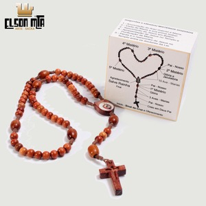 Terço Bárbara Maix com Porta-Terço Madeir...