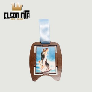 Medalha Berço Masculina Navegantes 10x7, ...